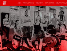 Tablet Screenshot of kalibergym.no